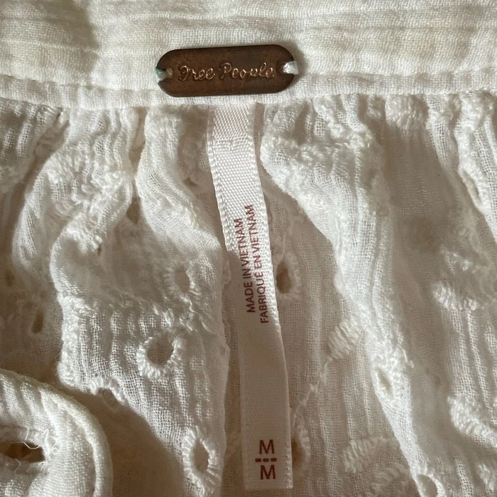 Free People oversized button